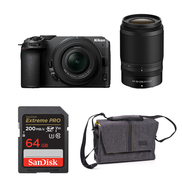 Nikon Z30 + 16-50mm + 50-250mm + SD64gb + Original torba - garancija 3 godine! - 1
